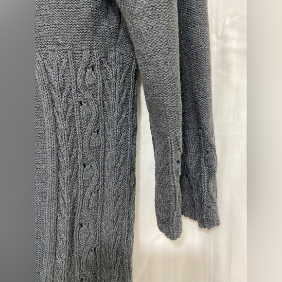 Calvin Klein Jeans 100% Cotton Charcoal Knit Top - Picture 4 of 5